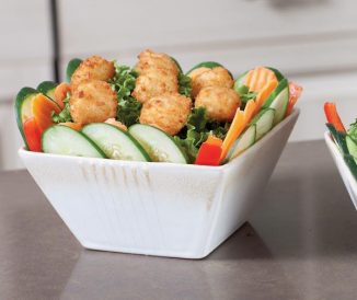 Popcorn Fish Salad Recipe Image